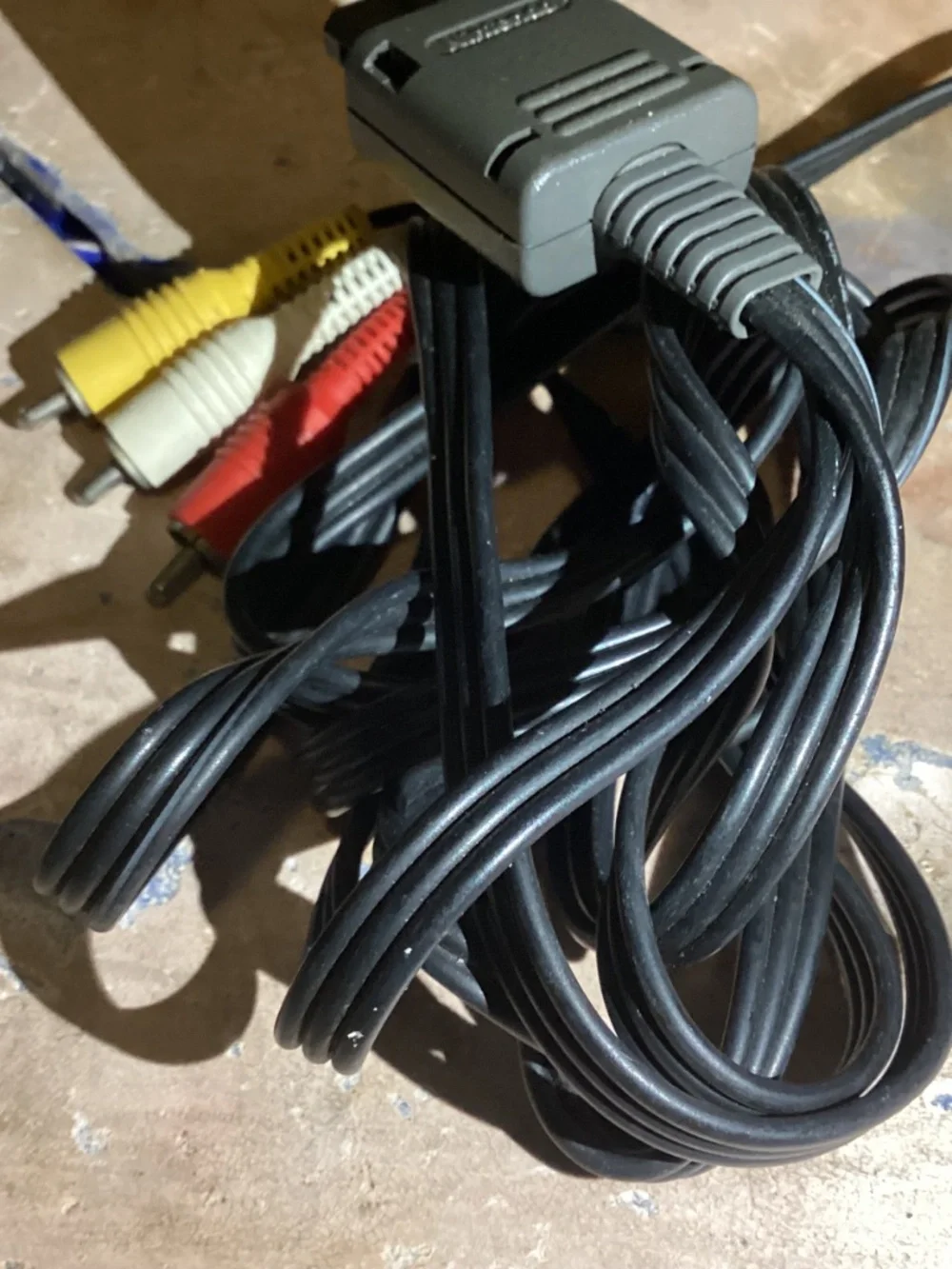 1 Nintendo Official OEM Video AV Composite Cable for Super SNES Gamecube N64